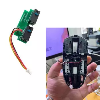 1 комплект боковых клавиш, боковые кнопки, печатная плата для Logitech G304 G305, спаянная сборка, микропереключатель, печатная плата для мыши 3