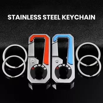 1 комплект, брелок для ключей, карабин, сверхлегкий, нержавеющий, устойчивый к коррозии, простая установка, брелок, мини-инструменты для улицы A