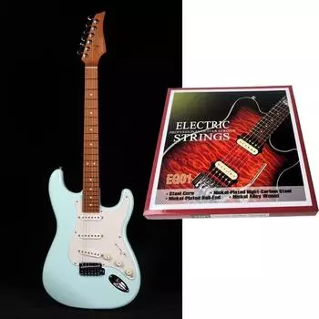 1 комплект бронзовых струн для электрогитары AG01/CG01/EG01, струны для классической гитары, типы бас-гитары