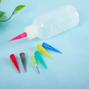 1 комплект, бутылки для рисования варенья с 7 насадками, декор для торта, выпечка, кондитерские изделия, 50 мл, инструменты для рисования бутылок, горшок для варенья, инструменты для торта белый