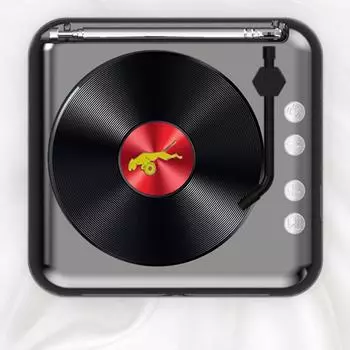 1 комплект черных встроенных аккумуляторных динамиков для проигрывателя виниловых пластинок с частотным диапазоном 100 Гц-20 кГц