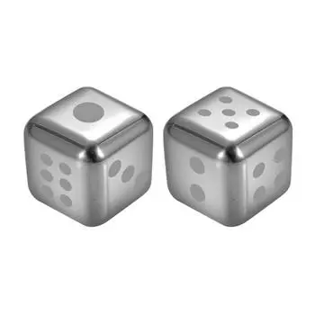 1 комплект Chilling Rocks Fashion Многофункциональные кубики льда из нержавеющей стали Компактные кубики льда