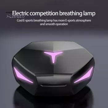 1 комплект цифровой гарнитуры T33 с интеллектуальным шумоподавлением, светодиодным дисплеем, стереозвуком, поддержкой Bluetooth, 5.2-канальным сенсорным управлением чёрный