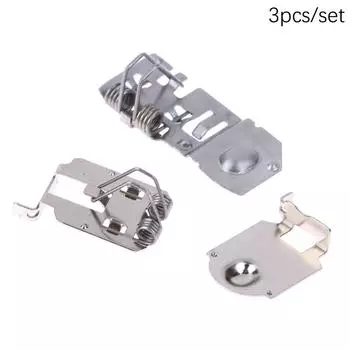 1 комплект держателя батареи для пульта дистанционного управления Wii Game Joystick Joypad Nunchuck Hand Curved Game Hand Hand Handle Accessories