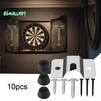 1 комплект держателя для дротика, комплект для предотвращения падения — прочно закрепленный настенный кронштейн, замена 10pcs