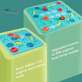 1 комплект, детская головоломка, игрушечный трек-машинка, обучающая дорожная головоломка, логическая головоломка, настольная игра для дошкольников, обучающая игра для строительства треков, для мальчиков и девочек L