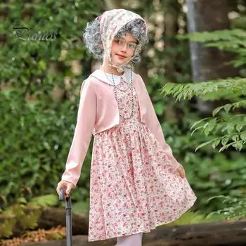 1 комплект детского костюма для косплея включает в себя пальто, платье, головной убор, парик, палку, ожерелье, очки, наряд для старой леди, аксессуары для бабушки в честь 100-го дня школы 110cm 1 Set