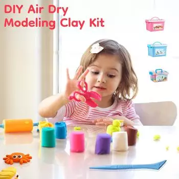 1 комплект детской грязи для самостоятельного лепки, сухая грязь для детей, сделай сам, мудок для моделирования, сушилка MudTool для праздничных поделок, легкая грязь One Size