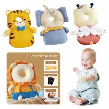 1 комплект детской подушки от падений с наколенниками для обучения ходьбе и защиты головы и спины