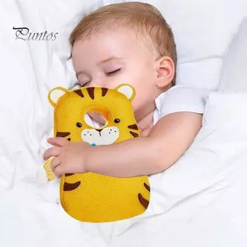 1 комплект детской подушки от падений с наколенниками, защита головы и спины для обучения ходьбе, мультяшная форма животного, детская защитная подушка для предотвращения травм B