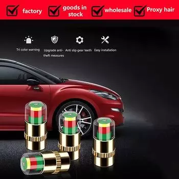 1 комплект DIY аксессуаров для автомобильных шин, манометр, индикатор, мониторинг, датчик крышки клапана, внешний датчик обнаружения клапана