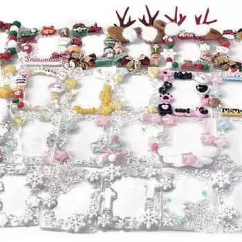 1 комплект DIY картон кирпич материал фото держатель украшения аксессуары милый мультфильм бабочка цветок фото чехол материал комплект