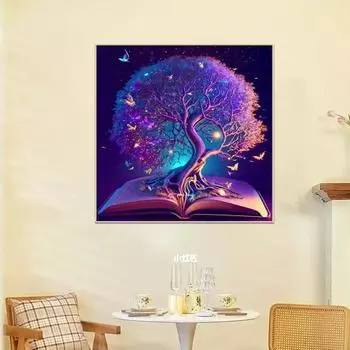 1 комплект DIY комплект алмазной живописи изысканный узор совы горный хрусталь картина ремесленный набор для украшения дома C