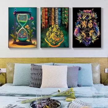 1 комплект DIY комплект алмазной живописи прозрачные символы красочные стразы картина художественное ремесло для домашнего декора подарок A