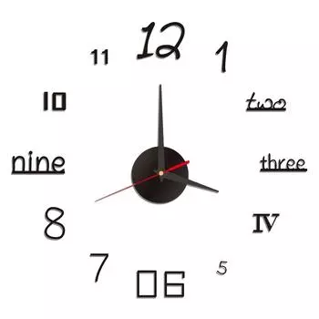 1 комплект DIY настенные наклейки часы