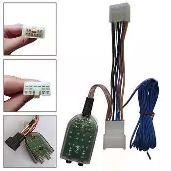 1 комплект для автомобиля Toyota Add Radio Stereo Subwoofer Wire Plug And Play Wire Adapter 12V Easy-Installation Line Out Converter CHINA