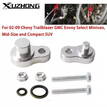 1 комплект для блокировки заднего кондиционера, концевая заделка линии для минивэна, среднеразмерного и компактного внедорожника Chevy Trailblazer GMC Envoy Select 02-09 гг. серебряный