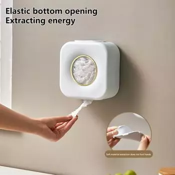 1 комплект для хранения, простой в установке, практичный прозрачный держатель для хранения бахил, аксессуары для входа в общежитие, держатель для хранения бахил белый