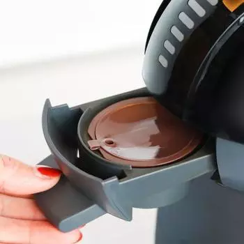 1 комплект для кофейных капсул Dolce Gusto, перерабатываемый многоразовый пластиковый фильтр для кофе эспрессо для кофеварки чёрный