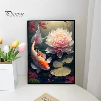 1 комплект для рисования стразами, изысканная ручная работа, красочная картина из страз для домашнего декора своими руками E