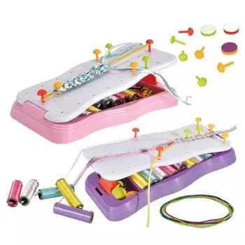 1 комплект для самостоятельного изготовления браслета с эластичным шнуром Braider Color Rope Sticker A