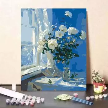 1 комплект для самостоятельной рисования маслом для взрослых с деревянным мольбертом, набор для самостоятельной раскраски по номерам, набор для развития практических навыков C