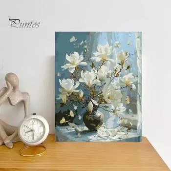 1 комплект для самостоятельной рисования маслом для взрослых с деревянным мольбертом, набор для самостоятельной раскраски по номерам, набор для развития практических навыков F