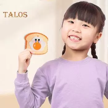 1 комплект для шитья для детей, набор для шитья из нетканого материала ручной работы, птица, кошка, цыпленок, собака, кролик, медведь, плюшевая игрушка, набор для шитья своими руками, для малышей, мальчиков и девочек, подарок красный