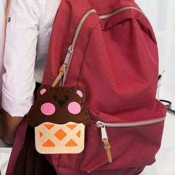 1 комплект для шитья для детей, набор для шитья из нетканого материала ручной работы, птица, кошка, цыпленок, собака, кролик, медведь, плюшевая игрушка, набор для шитья своими руками, для малышей, мальчиков и девочек, подарок красный