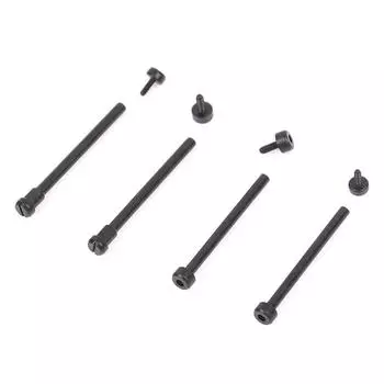 1 комплект для Xiaomi Amazfit T-Rex/T-Rex 2, разъем для часов, винтовой стержень, адаптер, штифт 27.5x1.7mm чёрный