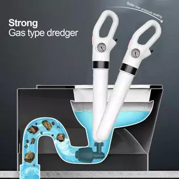 1 комплект, дноуглубительные работы для унитаза, эффективное высокое давление, предотвращение засорения, дренаж для пола, канализация, устройство для очистки туалетной трубы, бытовые принадлежности белый