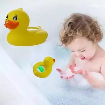 1 комплект долговечный водный термометр 3-цветный свет универсальный легко читаемый детский купание цифровой