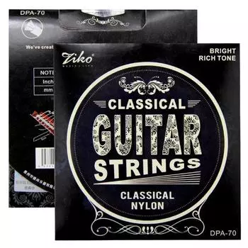 1 комплект DPA-70 Ziko Гитарные струны 028-043 Струны для акустической гитары Типы бас-гитары
