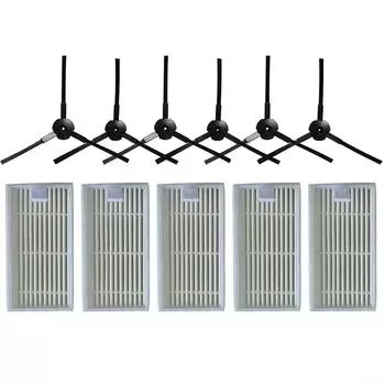 1 комплект фильтра с боковой щеткой для робота-пылесоса Lidl SilverCrest SSR 3000 A1