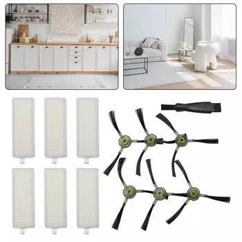 1 комплект фильтров для бытовых деталей робота-пылесоса, абсолютно новый