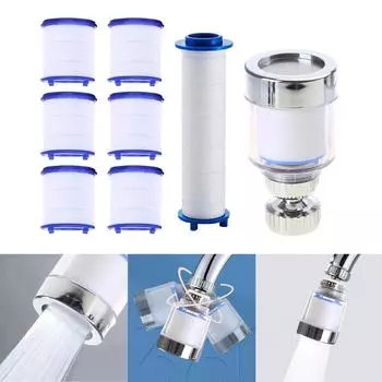 1 комплект фильтров против брызг, регулируемые углы, фильтр для душа, простая установка, подходит для домашнего офиса, отеля B