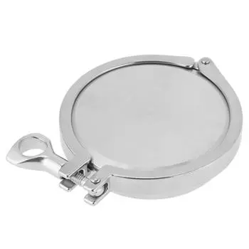 1 комплект фитингов для санитарных труб из нержавеющей стали 102 мм 4 торцевая заглушка с приварной втулкой и зажимной прокладкой