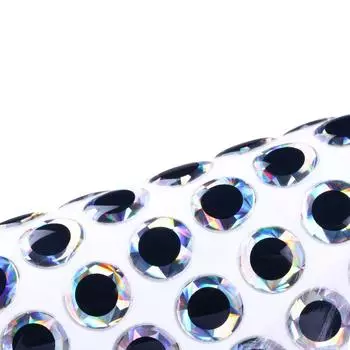 1 комплект Hengjia, имитация рыбьих глаз, реалистичные 3D глаза для рыболовной приманки, 3 мм-12 мм, искусственные рыбьи глаза