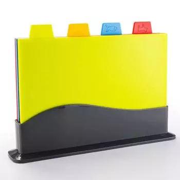 1 комплект Huishouden Snijplank Food Grade Pp Keukengerei Многофункциональный классификатор Hakblokken Draagbare Противоскользящий 1 Set