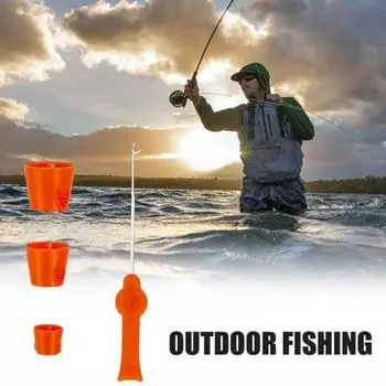 1 комплект, игла для приманки для ловли карпа, прочная, легко носить с собой, удобный инструмент для приманки для рыбалки, аксессуары для рыбалки Sets