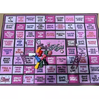 1 комплект игр для вечернего выпивохи для взрослых, настольная игра для выпивохи, веселые игры для девичника, товары для вечеринок