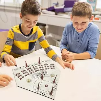 1 комплект игровых костей для бейсбола, деревянная настольная игровая доска для бейсбола с кубиками, набор игровых костей для бейсбола для домашней вечеринки, ночных путешествий 1 Set