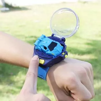 1 комплект игрушечных часов для автомобиля, игривое развлечение, яркий цвет, забавный пульт дистанционного управления со светодиодной подсветкой для детей B