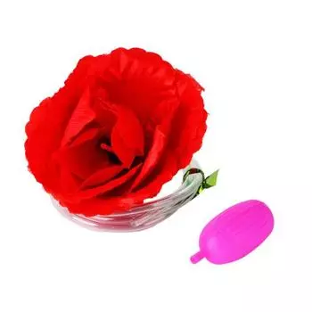 1 комплект, игрушка-трюк, игрушка-шутка с красной розой, прочный забавный трюк, реквизит для вечеринки в честь Дня дурака Flower