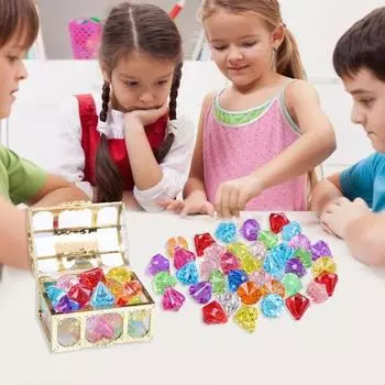 1 комплект, игрушки-сюрпризы со стразами, гладкая поверхность, огромные изысканные милые формы, внешний вид сцены, не выцветает, акрил