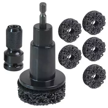 1 комплект Инструмент для удаления ржавчины со ступицы колеса Многоцелевой Инструмент для предотвращения ржавчины тормозной системы Безопасный и не повреждающий