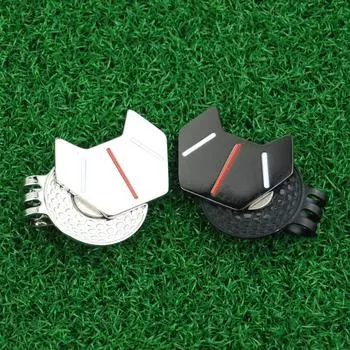 1 комплект износостойких магнитных ярких цветов Golf Mark зажим для шляпы для гольфа с шариковым маркером набор снаряжения для гольфа чёрный