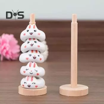 1 комплект керамических подставок для столовых приборов, многофункциональные привлекательные палочки для еды, подставки для посуды, украшение для рабочего стола белый