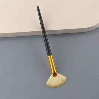 1 комплект, кисть для макияжа без ворса, многоразовая, полезная, рассыпчатая пудра для лица, румяна с защитным чехлом для салонов синий