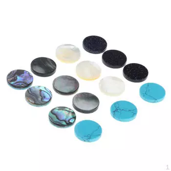 1 комплект клапанных кнопок трубчатого типа, цветные аксессуары для корпуса